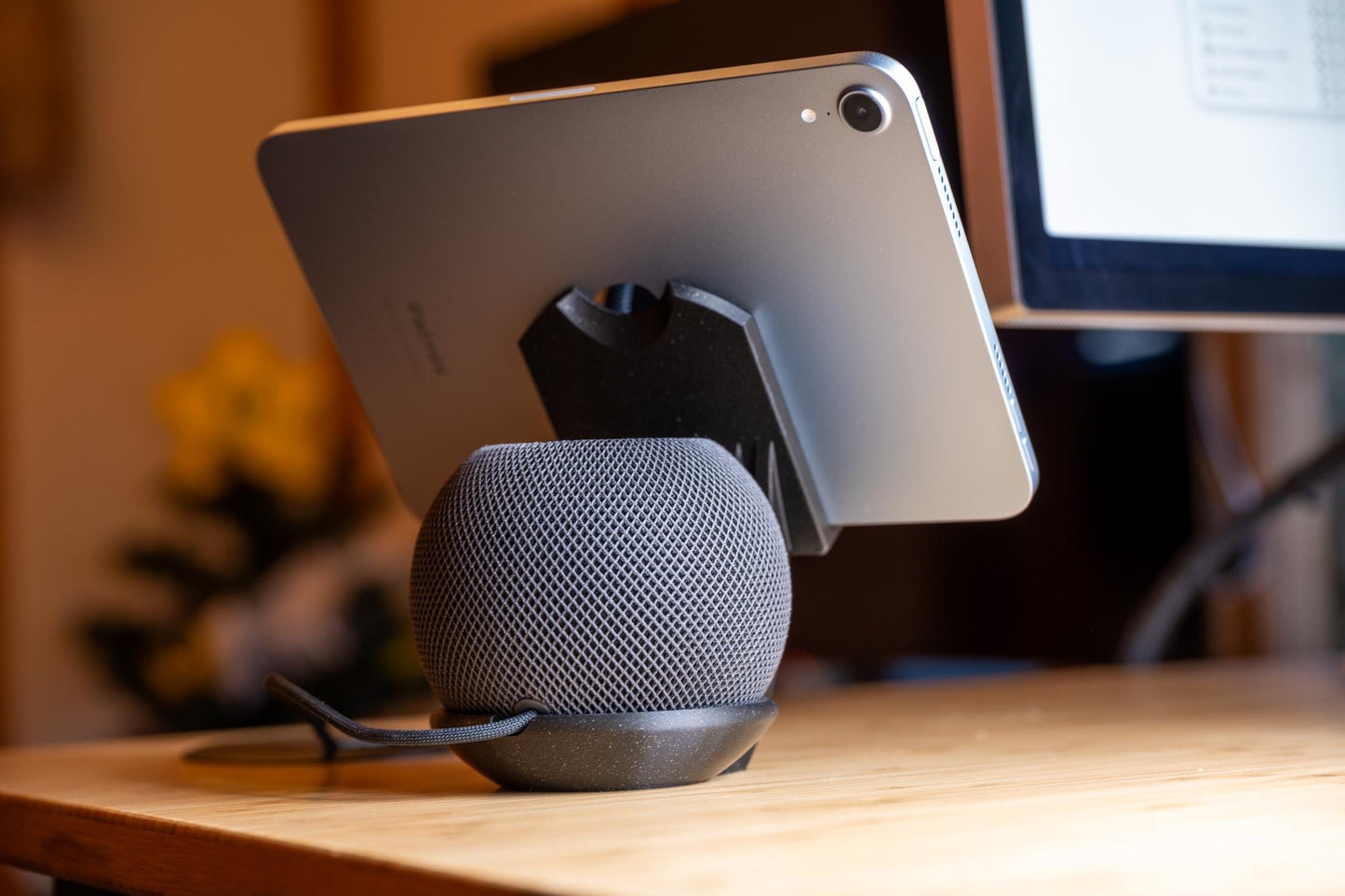 HomeDock: Ultimate iPad Mini & HomePod Mini Stand | Smart Home Command Center for Your Desk