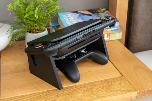 AngleDock Pro | Premium Angled Stand for Nintendo Switch 2 Dock | Space-Saving Design with Controller Storage Options