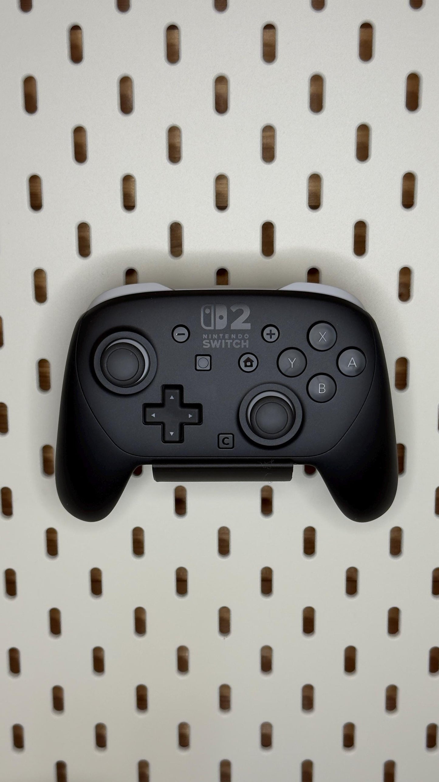 Nintendo Switch 2 Pro Controller Mount – For IKEA SKÅDIS / UPPSPEL