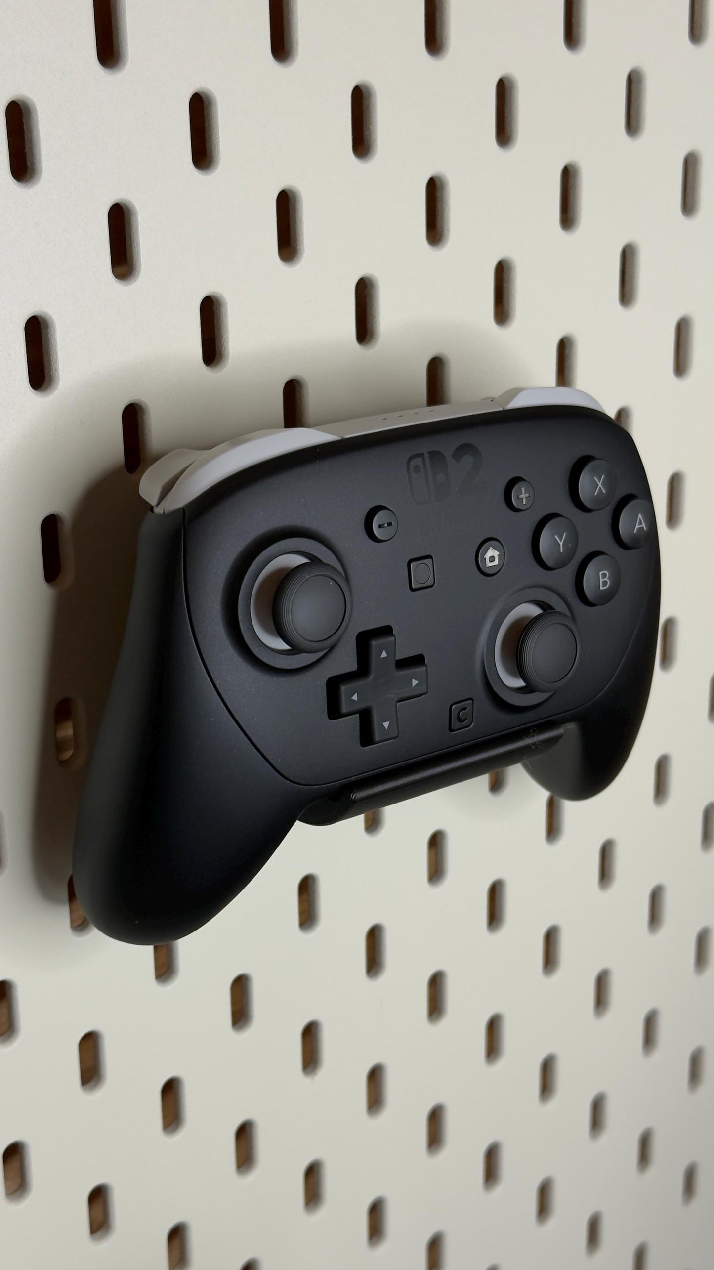 Nintendo Switch 2 Pro Controller Mount – For IKEA SKÅDIS / UPPSPEL